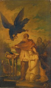 Helena Brought Before the Altar to be Sacrificed by Sir Peter Francis Bourgeois